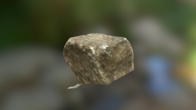 Rock Brick 3D Model