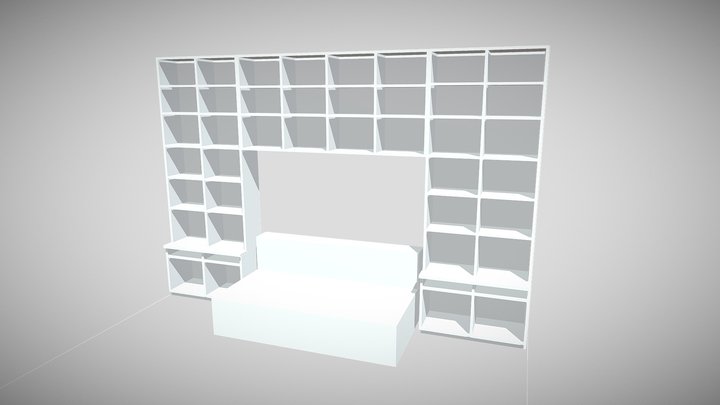 Hylla Billgren V2 3D Model