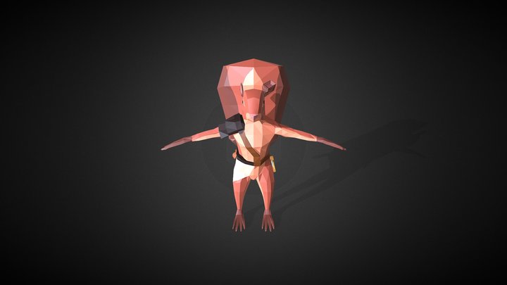 Archer the Squirrel 3D Model