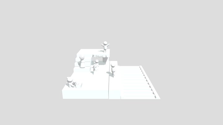 Copy Of Estación De Subte 3D Model