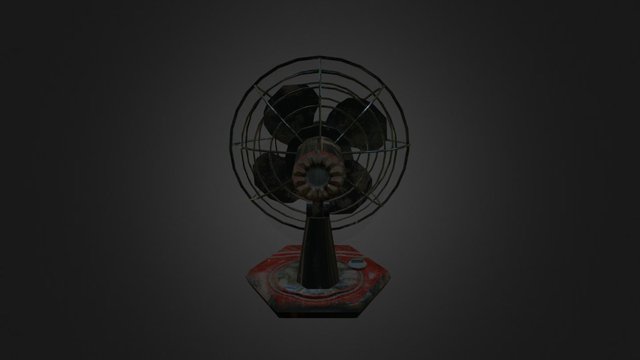Mini Fan 3D Model