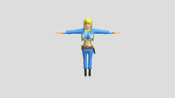 Lucy Heartfilia re-design 3D Model