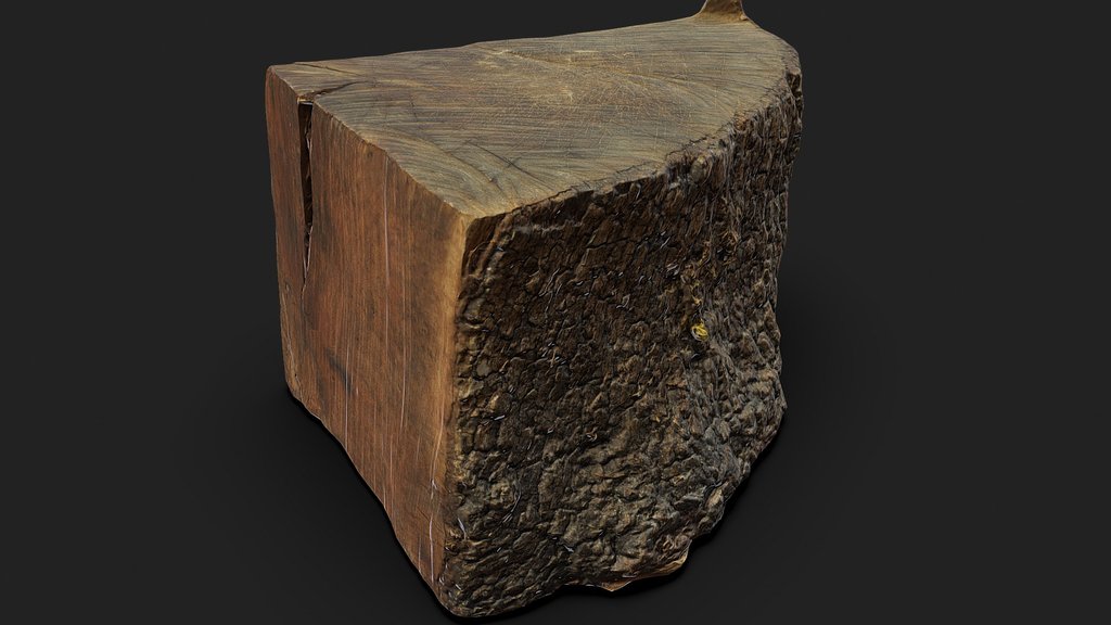 Low Poly Firewood – Game Ready