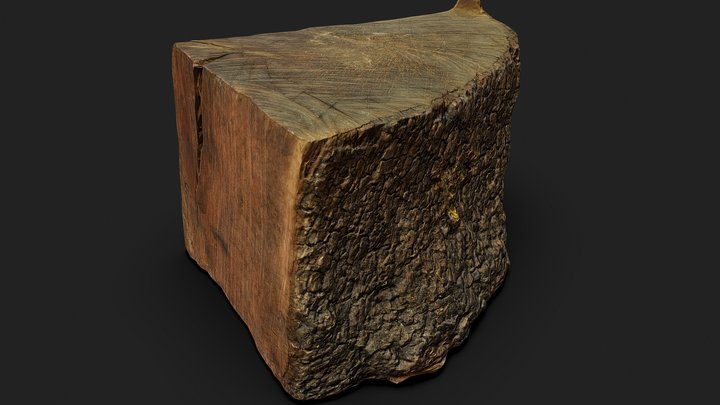 Low Poly Firewood – Game Ready