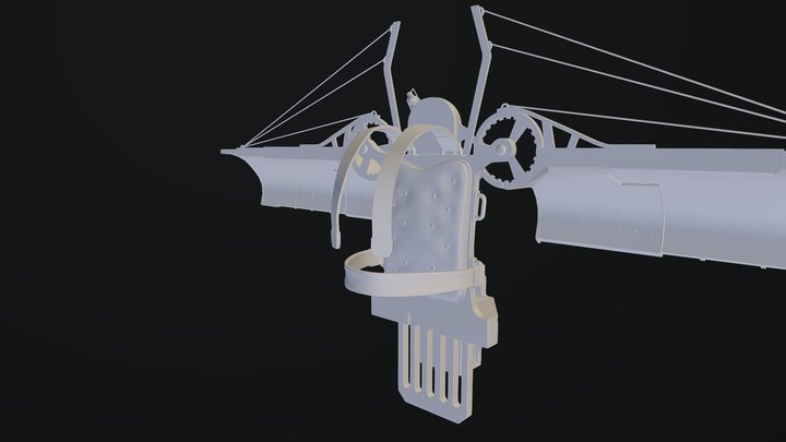Jet Pack WIP 3D Model