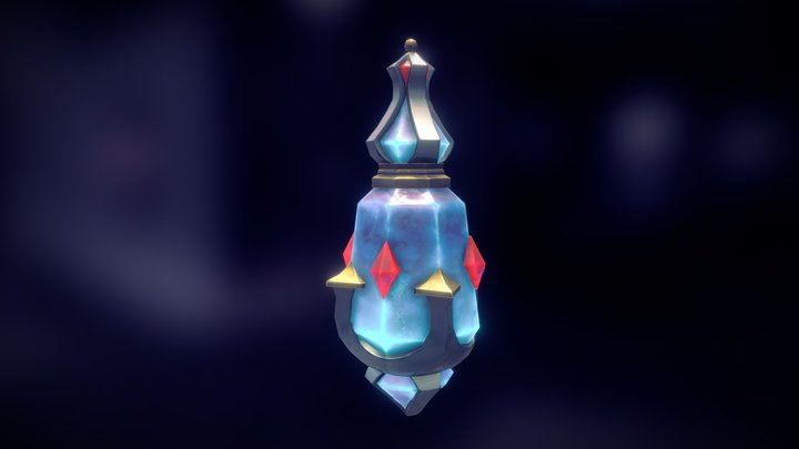 Magic crystal 3D Model