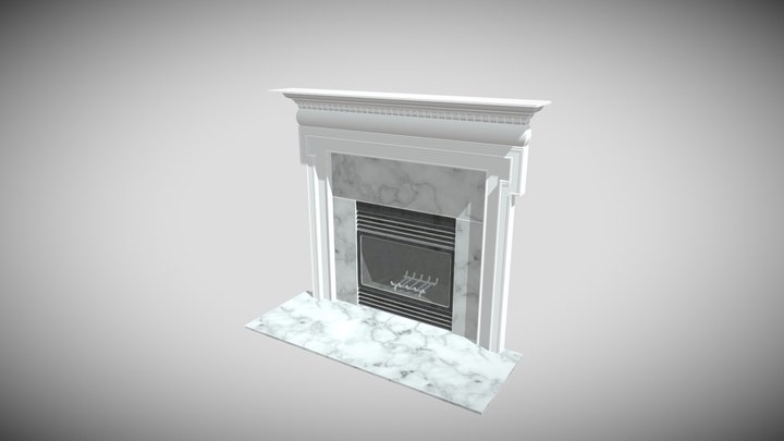 Sketchup Fireplace 3D Model