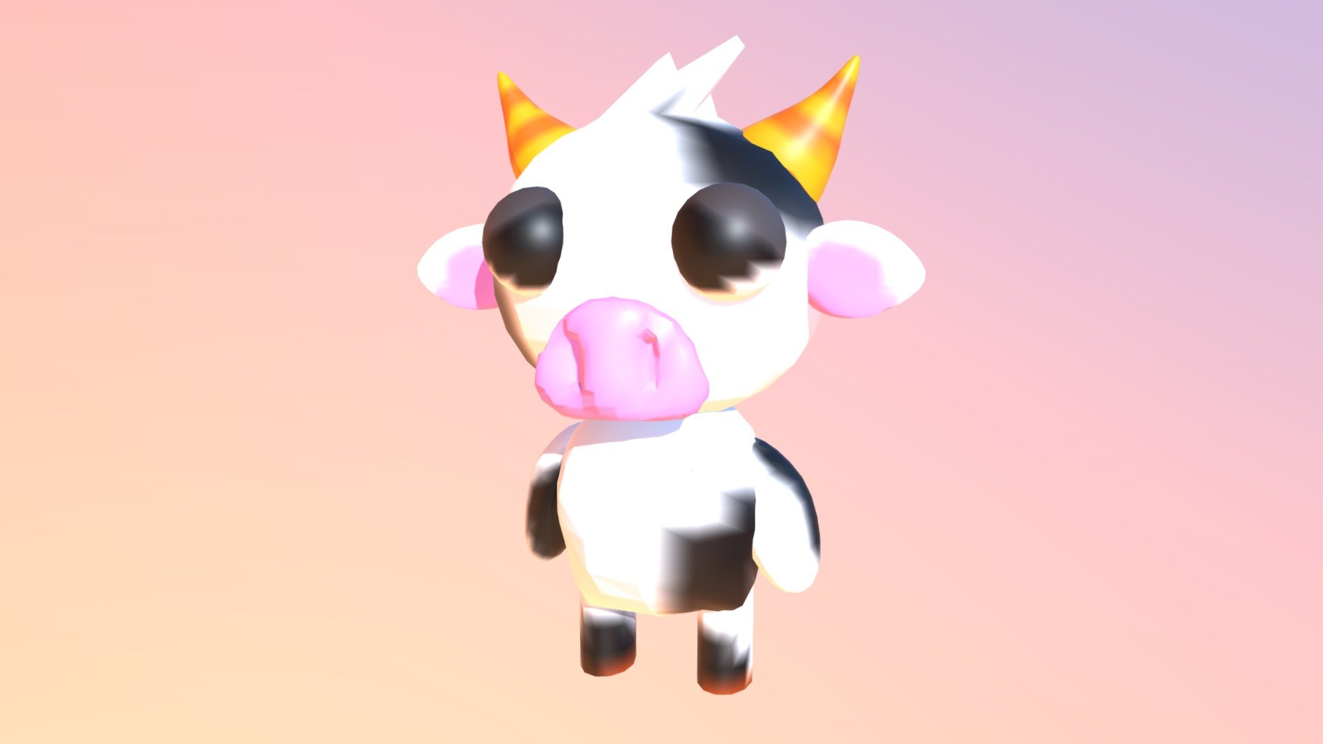 Cow - Download Free 3D model by hohastudios [c952cb7] - Sketchfab