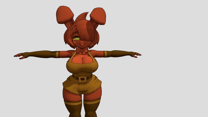 Jack O Bonfie 3D Model