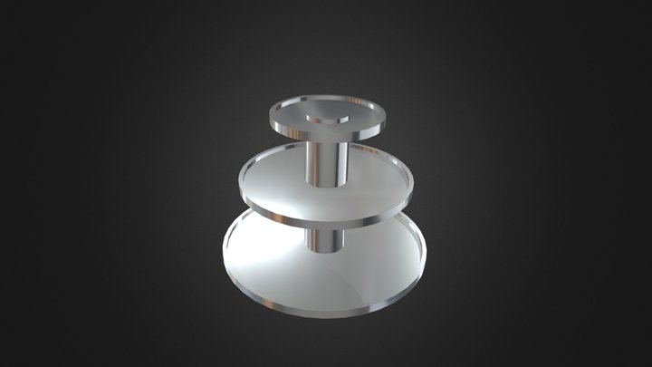 chocolates etagere - Decoration 3D Model