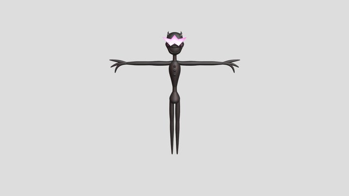 Glossy Puppet 3D Model