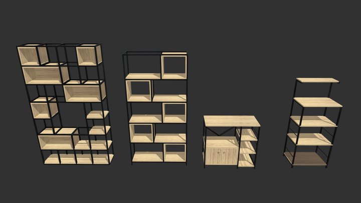 Decor Shelf 3D Model