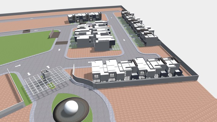 FRACCIONAMIENTO EL ARENAL 3D Model