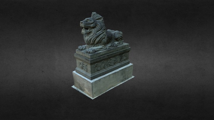 Nai Wai Village - Chinese Lion 3D Model