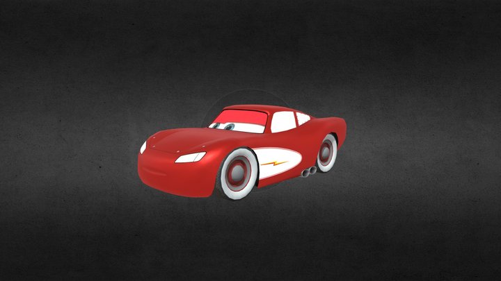 radiator lightning mcqueen 3D Model