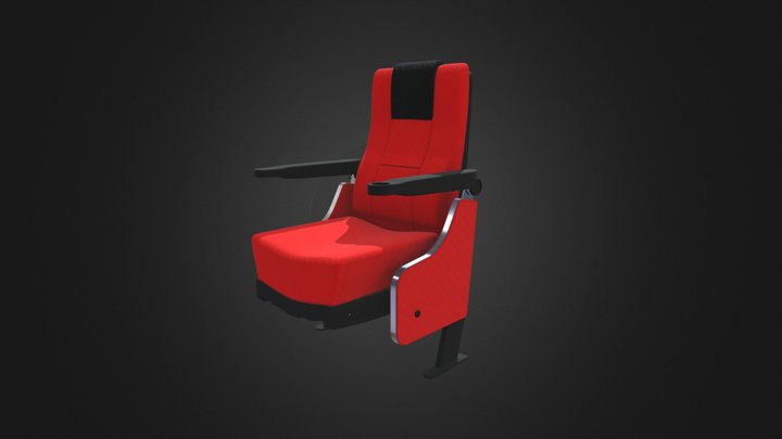 Cinema chair 3D Model