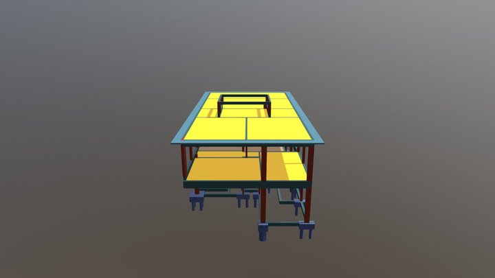 3D Autocad - Pedro B - Colina Do Golfe 3D Model