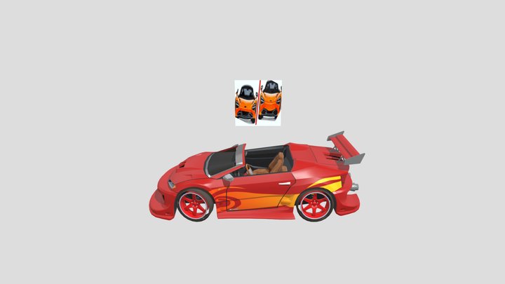 Double Mc Laren720s 3D Model