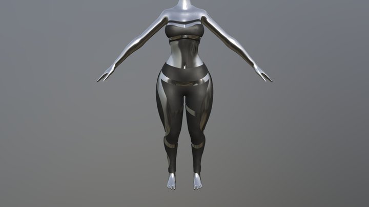 Coded Outfit 3D Model