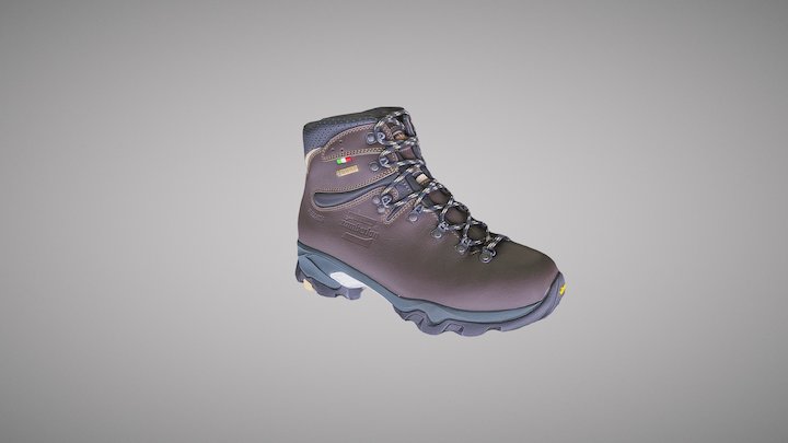 Women's Zamberlan Vioz GTX Hiking Boots 3D Model