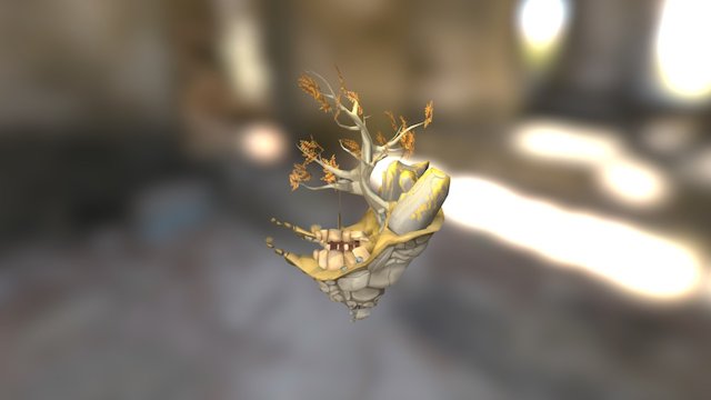 Natural Cornwall Diorama 3D Model