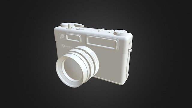 Yashica Electro 35 (HIGH POLY) 3D Model