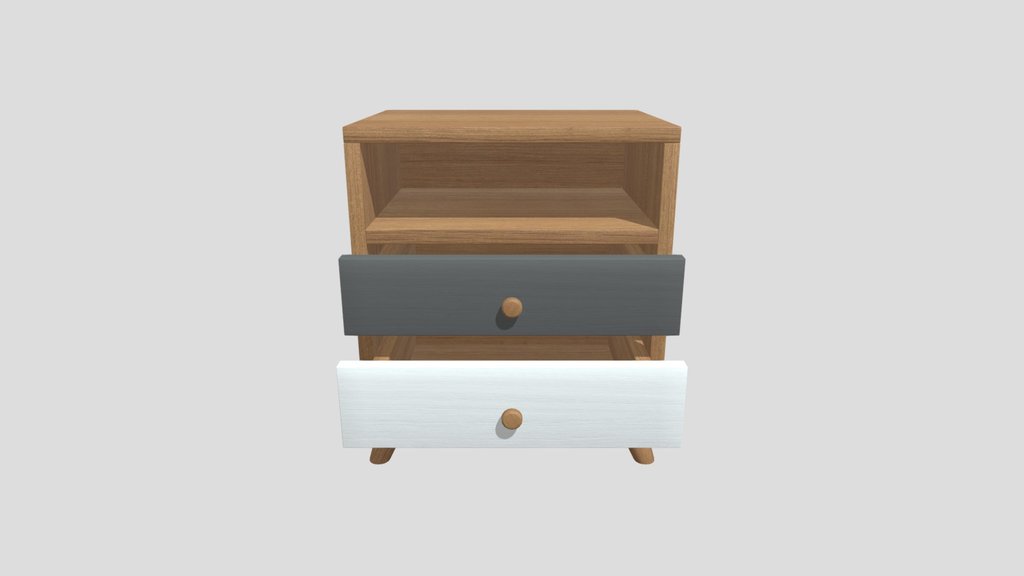 Artiss Bedside Tables Drawers 42x32x48