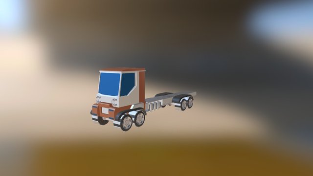 Heavy Goods Vehicle 3D Model