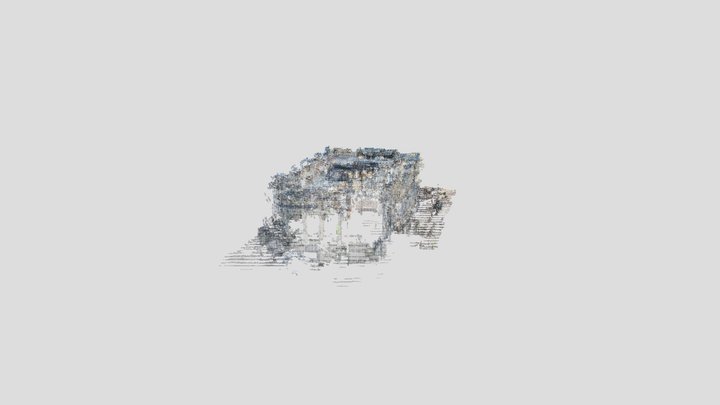 Nube De Puntos Centro Comunal Zonal N°14 3D Model