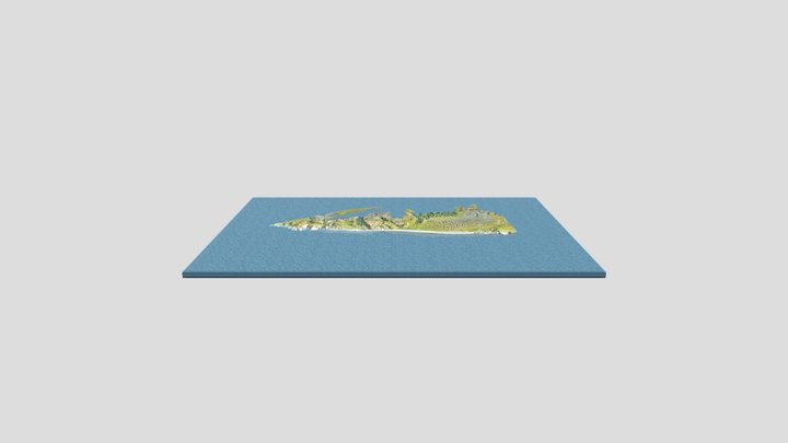 West Sister Island Hospot Export 1 3D Model