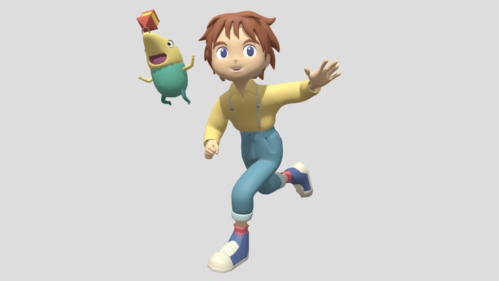 Oliver&Drippy 3D Model