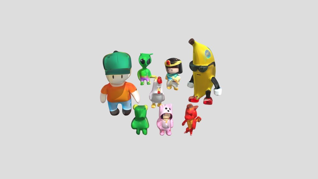 Stumble Guys collectible toy figures