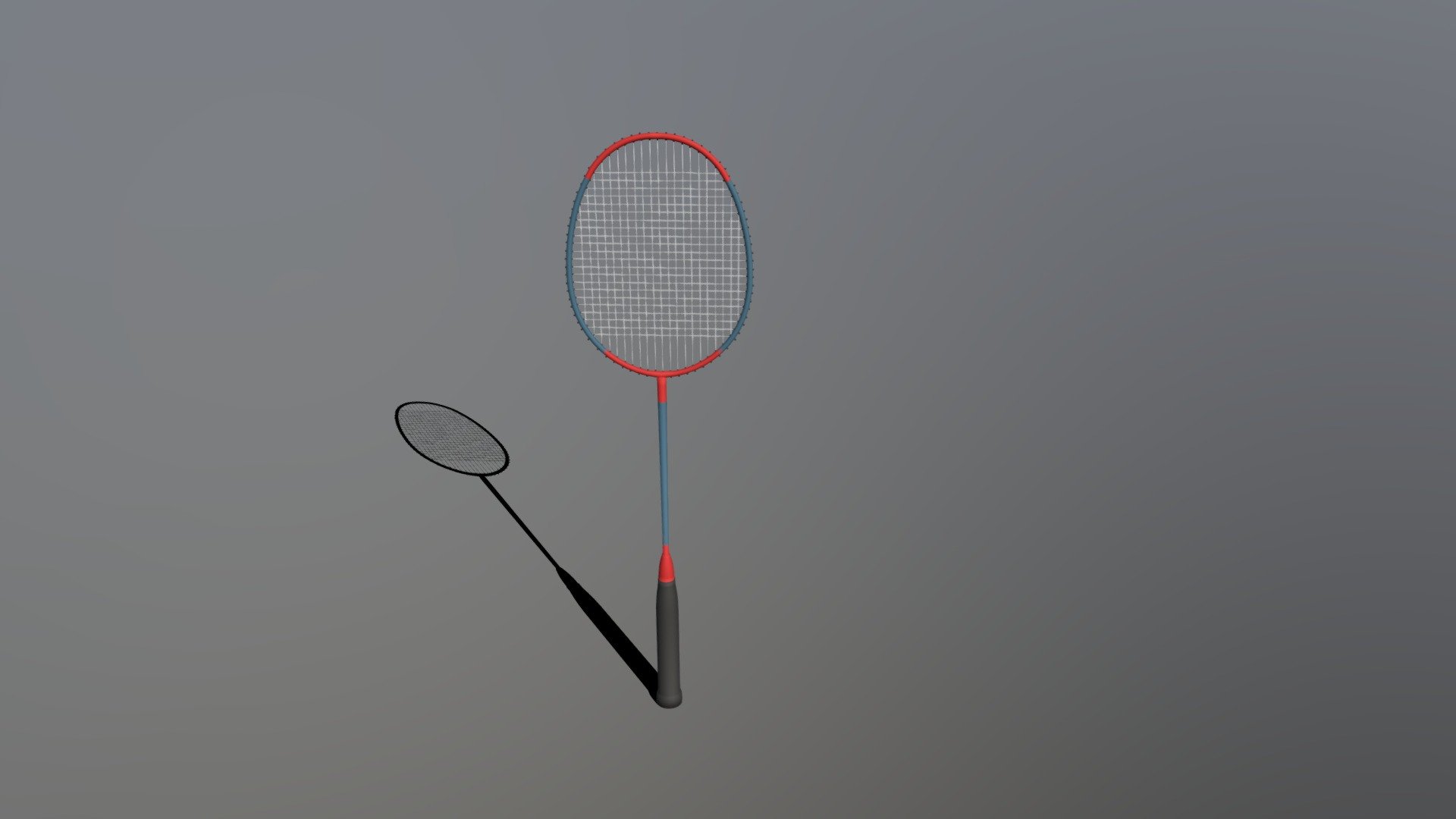 3D badminton racquet threading device - TurboSquid 1342639