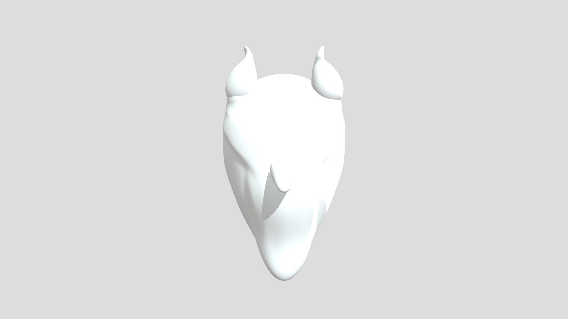 Blind Demon Head