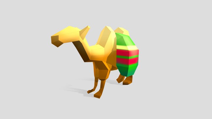 Camel 3D Model