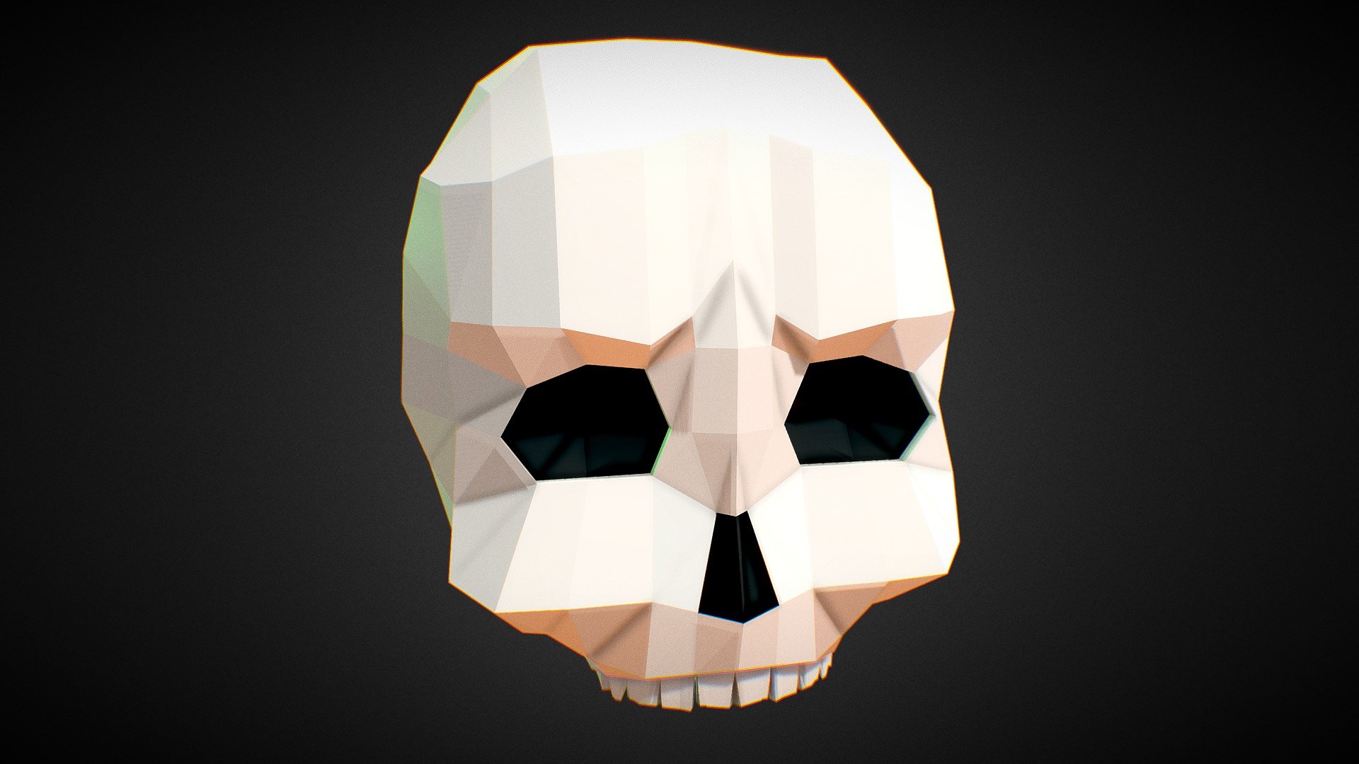 Skull (Low Poly Style) - Download Free 3D model by Tiko (@tikoavp ...