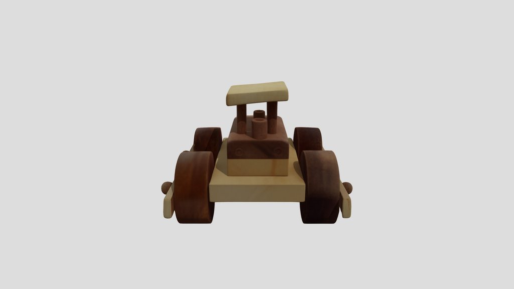 wooden toy tank