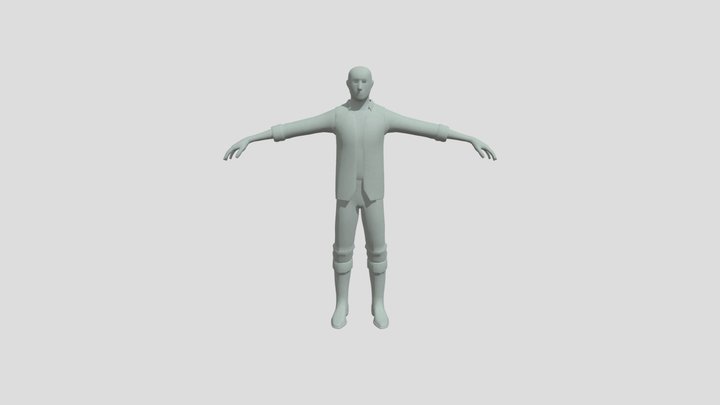 Keanu Base Mesh 3D Model