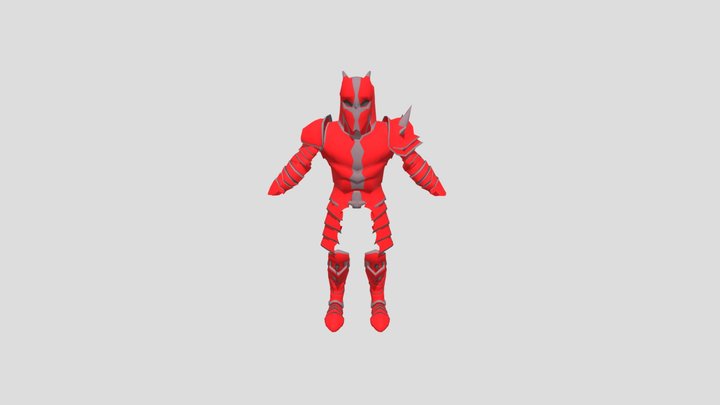 Game Ready Dragon Armor 3D Model
