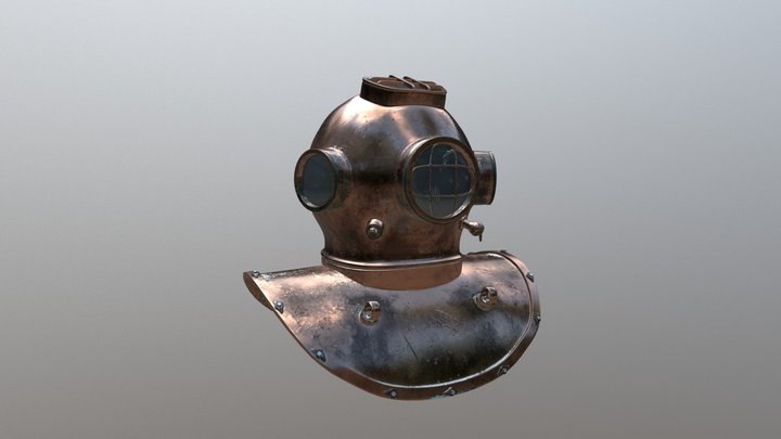 Helmet 3D Model