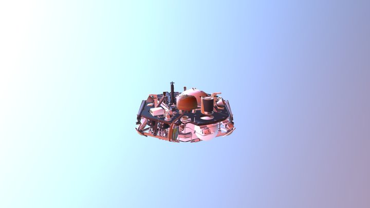 NASA Mars InSight Lander 3D Model