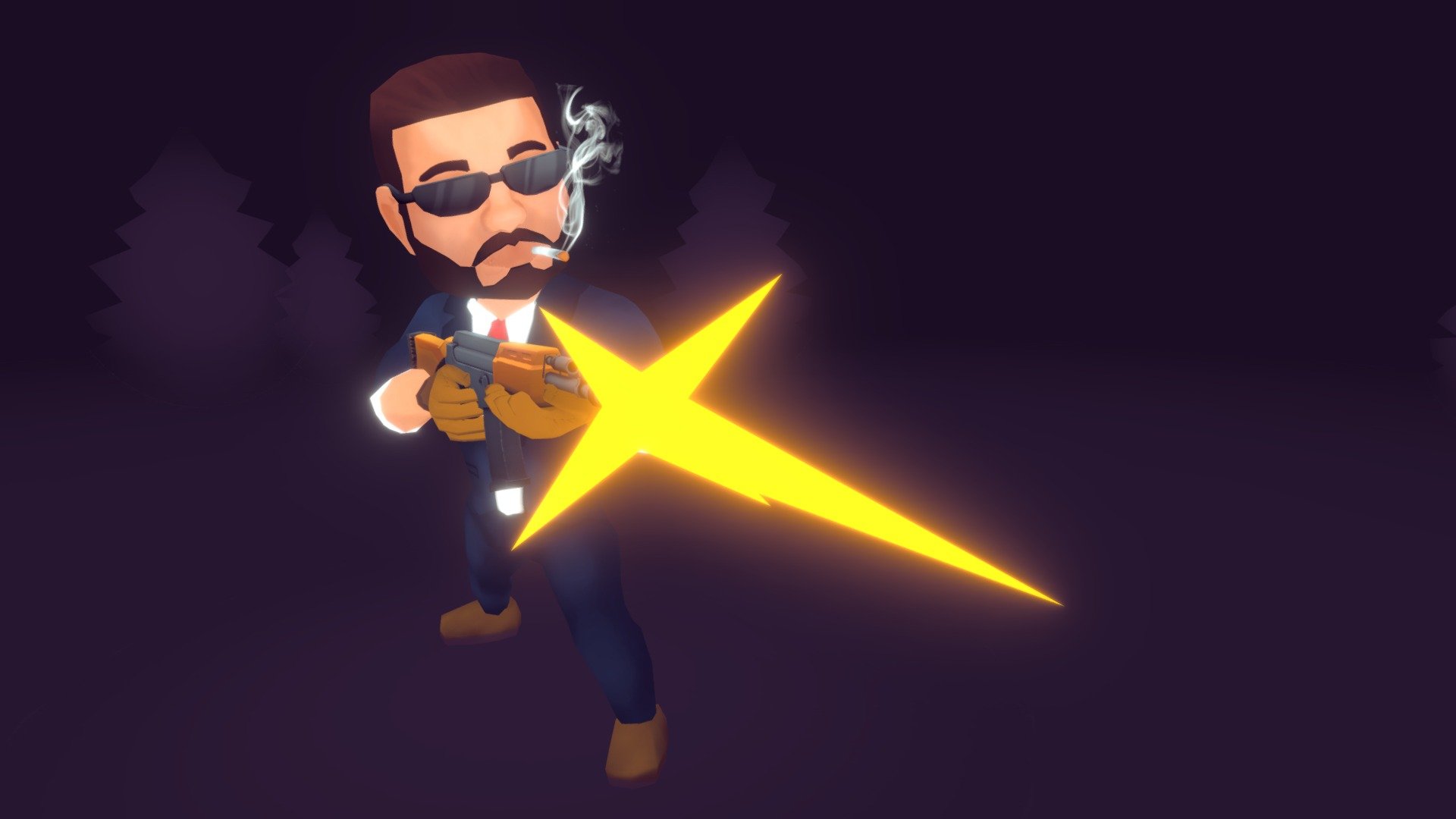 Agent Volt - 3D model by Raquel Venâncio (@rachel97) [c96129a] - Sketchfab
