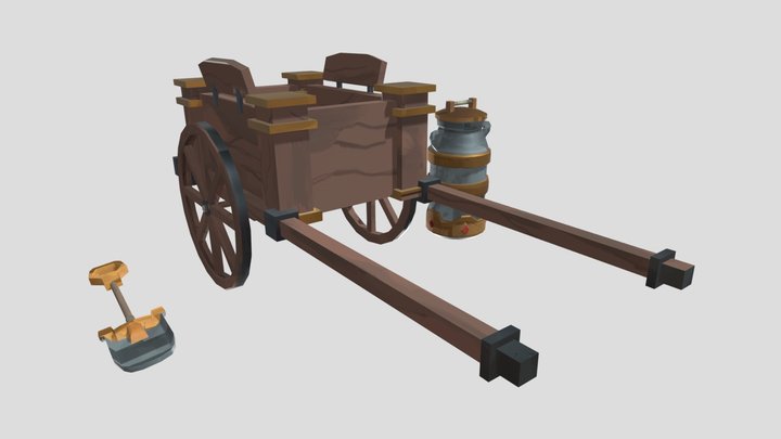 [Student Work] Three-Items_Dwarf 3D Model