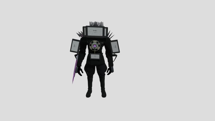 upgraded_titan_tv_man 3D Model