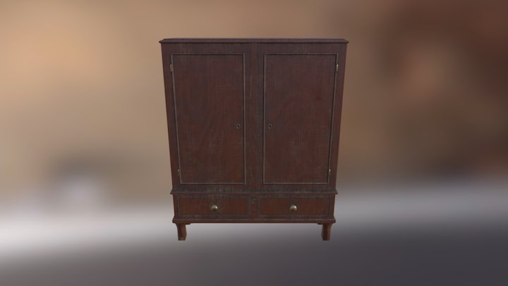 Small cabinet 3D Model