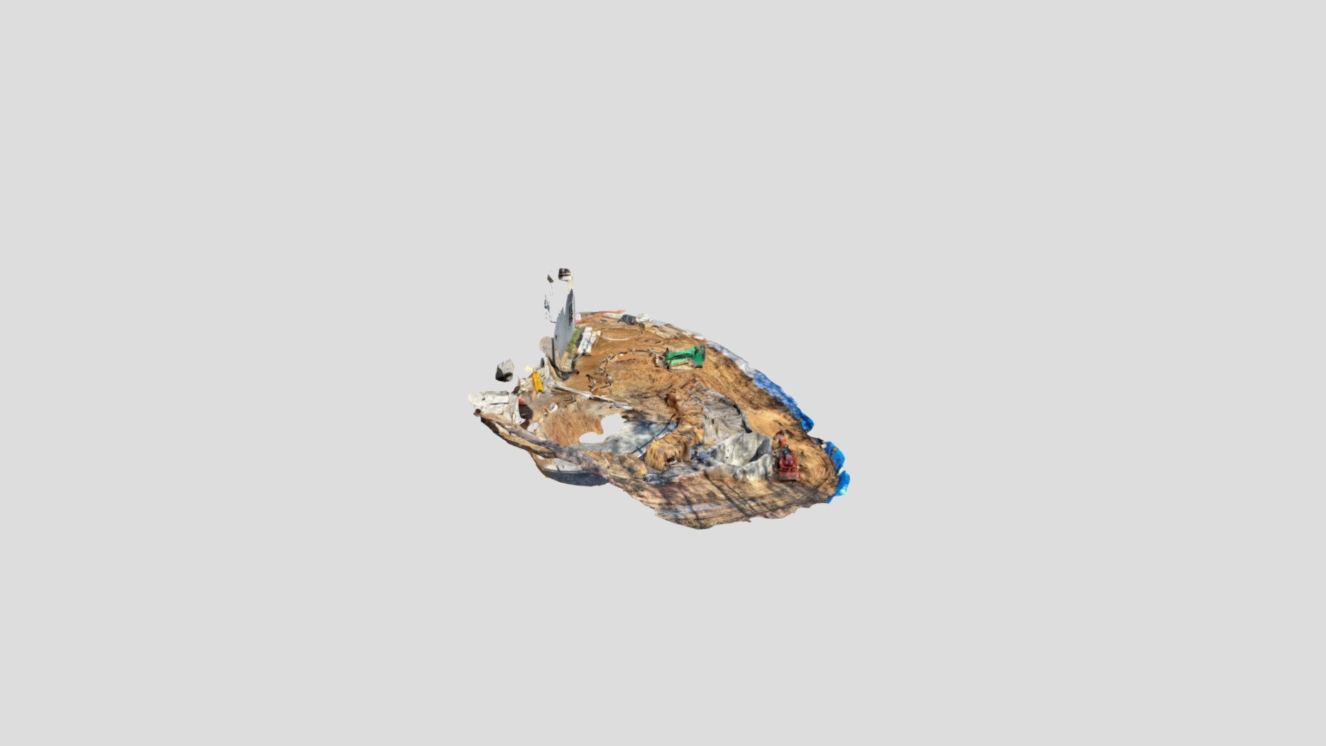 Brouillard - entire yard