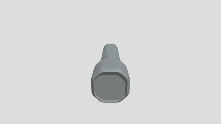Flashlight 3D Model