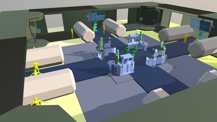 Avatar laboratory 3D Model