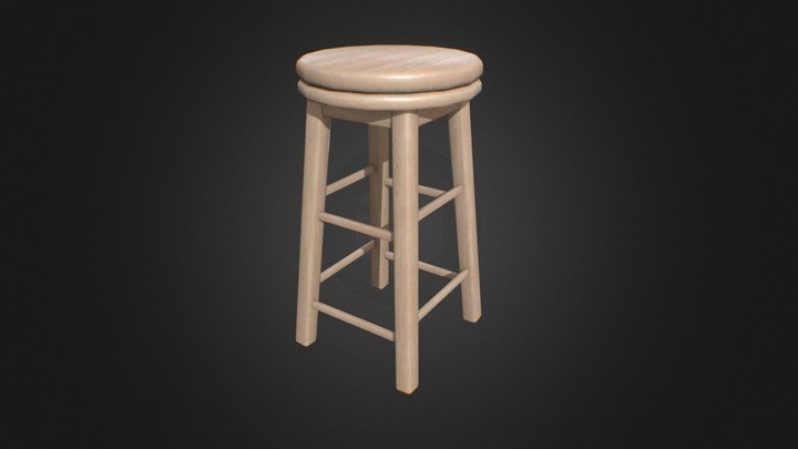 Simple Wood Stool