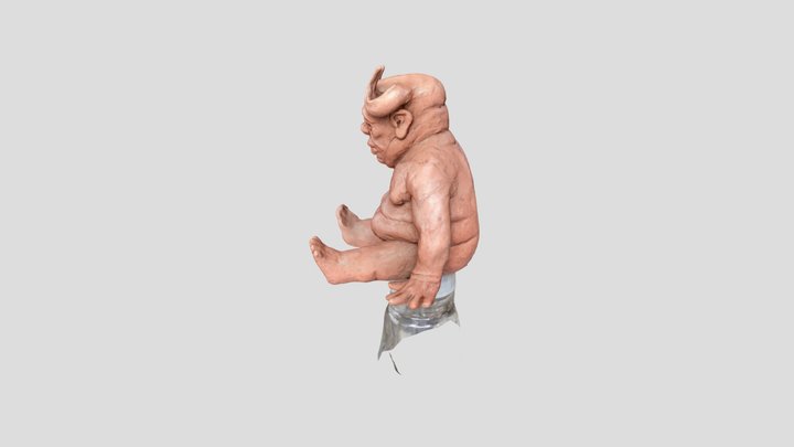 Demon bebi 3D Model
